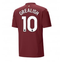 Maglia Calcio Manchester City Jack Grealish #10 Terza Divisa 2024-25 Manica Corta